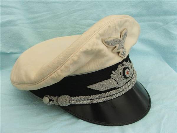 Luftwaffe Officer Summer issue visor cap