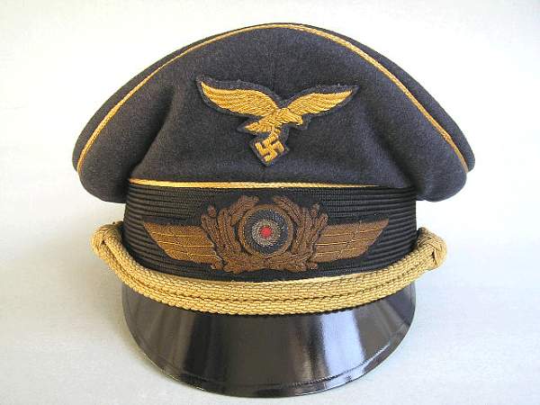 Luftwaffe Generals  schirmmütze