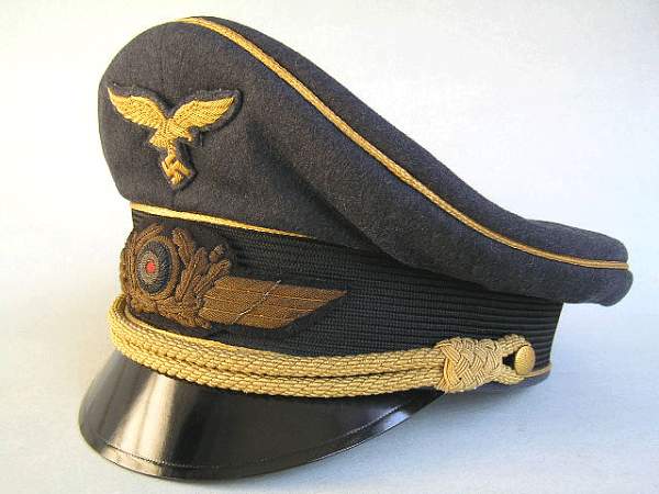 Luftwaffe Generals  schirmmütze