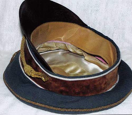 Adolf Hitler's field visor caps