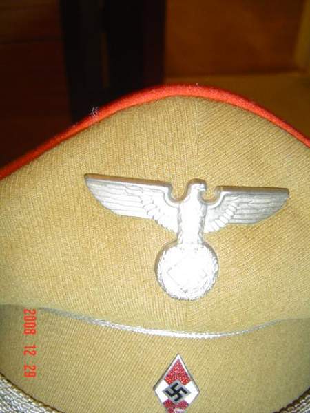 Hitler Youth Leader's Schirmmütze