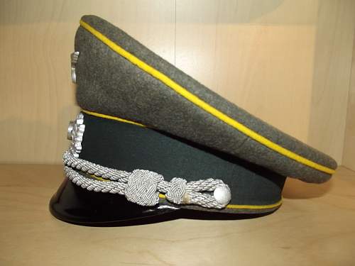 WH Signals Officer Visor by C. Louis Weber