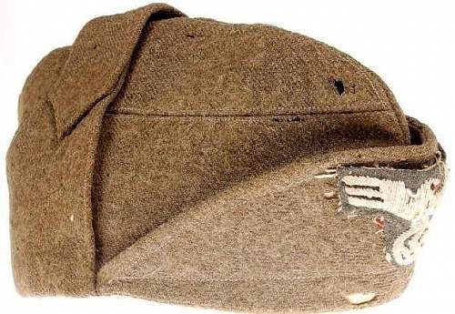 Italian SS cap?