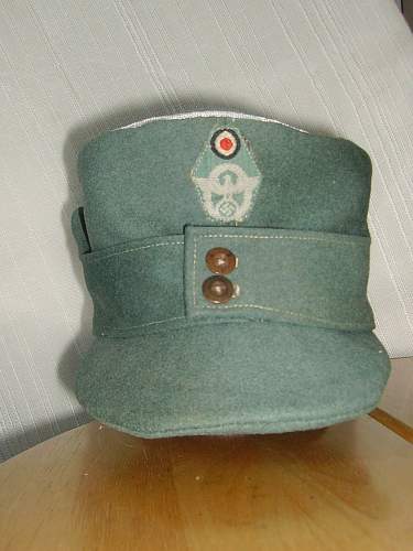 Evolution of the army field cap......1871 to 1945.