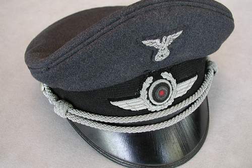 Rarest of the Luftwaffe-Related Visors?: