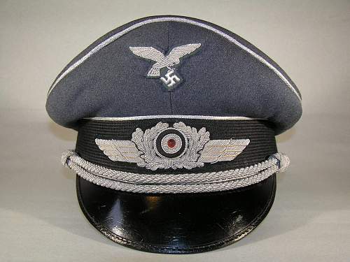 Luftwaffe Officers schirmutze (Erel)