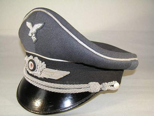 Luftwaffe Officers schirmutze (Erel)