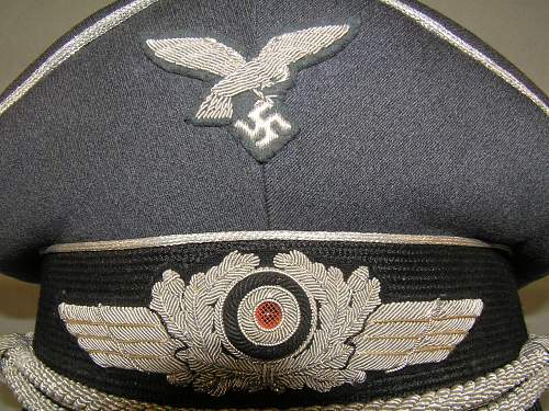 Luftwaffe Officers schirmutze (Erel)