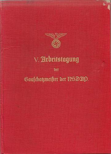 NSDAP RZM Tag Question