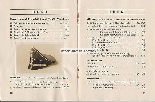 A presentation of my prewar Wilhelm Welhausen Pionier officer's Schirmmütze