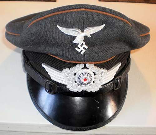 Luftwaffe NCO's Schirmmütze