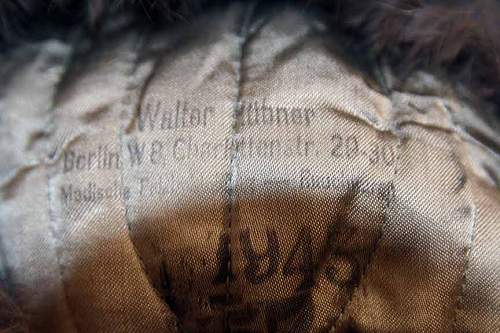 Help with Info on German winter Fur Cap