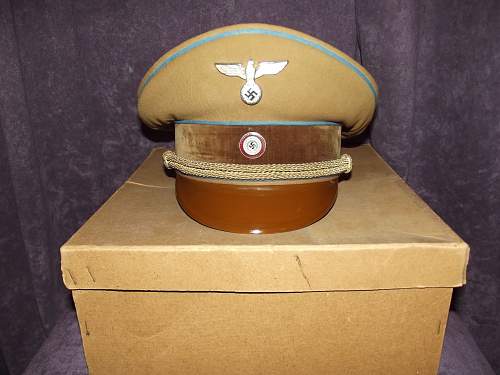 Mint, Boxed Form 3 NSDAP Ortsgruppenleiter Visor