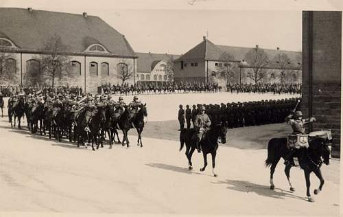 Heer Schirmmütze for Cavalry Regiment 18