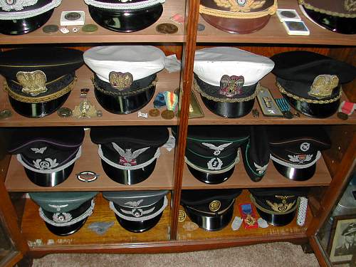 Post Your cap displays please