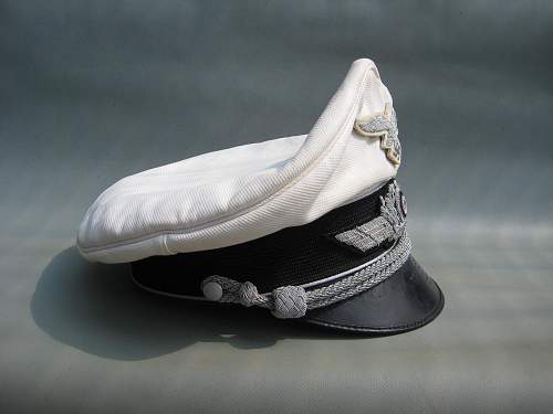 luftwaffe white top off visor