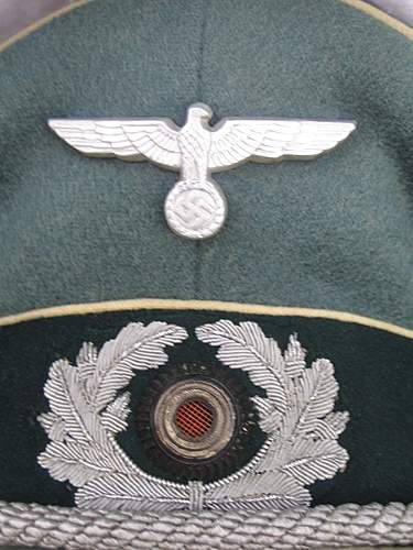 infantry officer Schirmmutze eReL