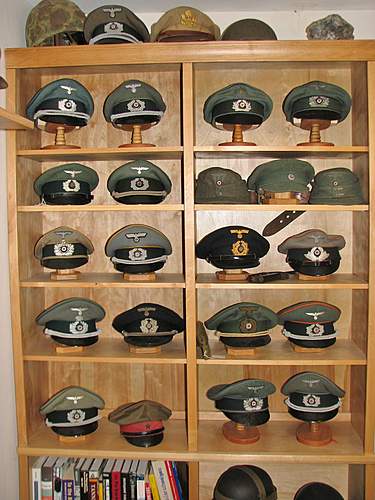 Headgear collection display