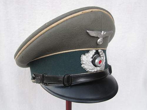 EM/NCO Heer Infantry Visor Cap - My Very First Visor!