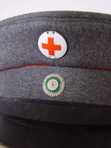 German Red Cross headgear