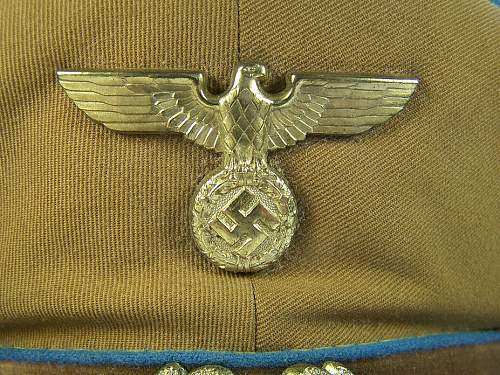 NSDAP Ortsleiter level Schirmmütze