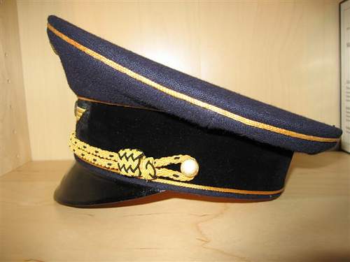 Reichsbahn General's Visor