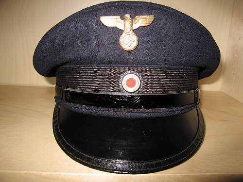 Deutsches Reichsbahn-Wasserschutzpolizei Visor...