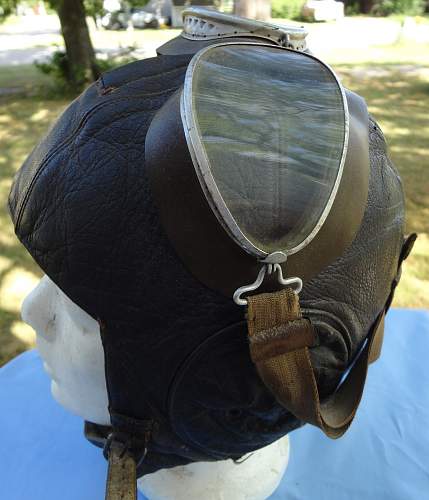 Luftwaffe Flight Helmet with Goggles