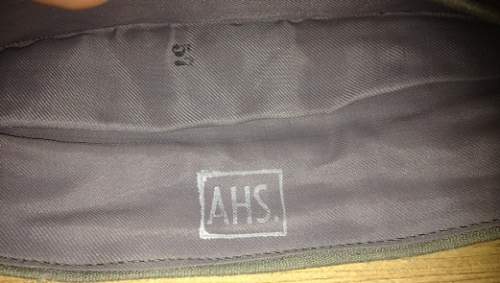 Adolph Hitler Schule Marked HJ Cap