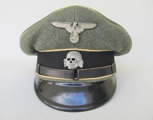 Grey SS EM/ NCO's Prewar Schirmmütze