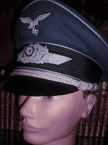 Luftwaffe erel cap 1943.