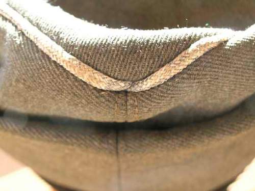 M-43 waffen ss statni cap insignia restored