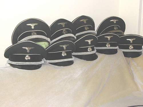 Just a pile of hats....