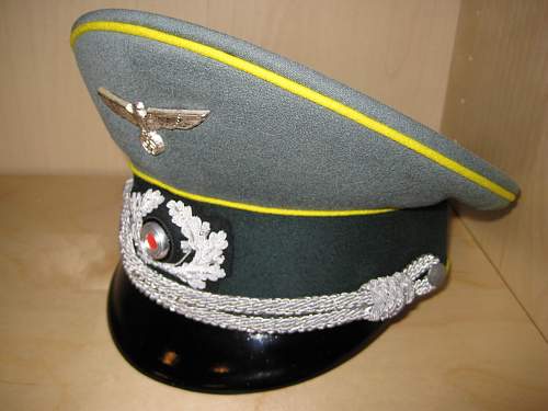 Cavalry or Signals Visor Cap