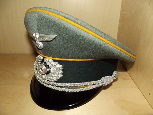 Cavalry or Signals Visor Cap