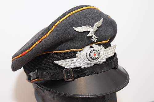Luftwaffe Schirmmütze