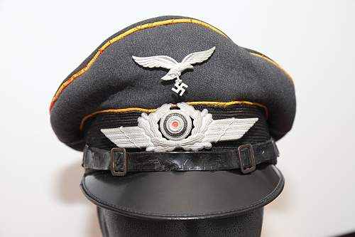 Luftwaffe Schirmmütze