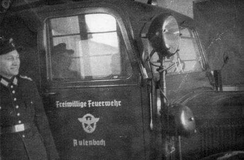 Feuerwehr Dienstmütze