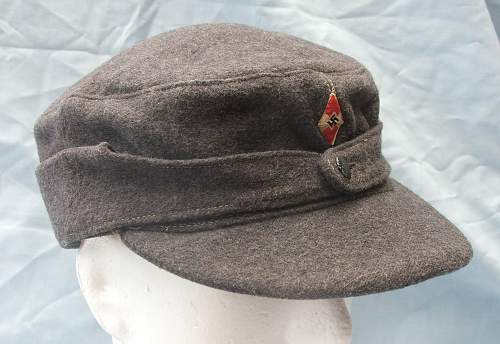 Hitler Youth Flak helper's cap