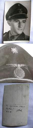 Luftwaffe white visor cap