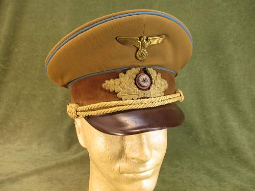 Orts Level NSDAP Visor Cap