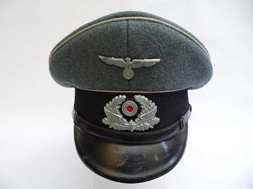 Bahnschutzpolizei Officers Cap Erel