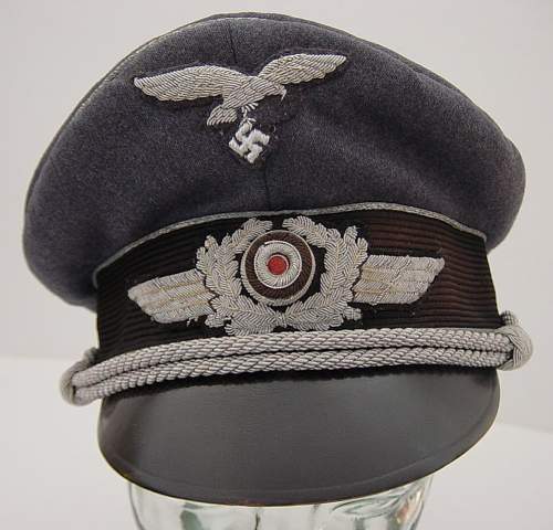 Luftwaffe Officers Schirmmütze by Erel
