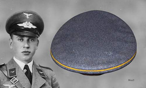 Early Luftwaffe Flight/para Visor Cap
