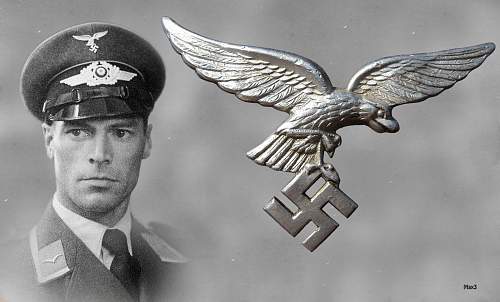 Early Luftwaffe Flight/para Visor Cap