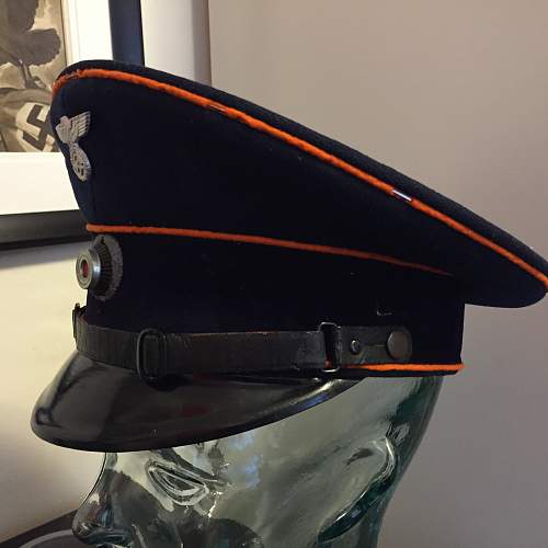 My new Reichspost visor