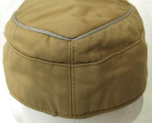 Luftwaffe tropical M41 officer's cloth billed field cap