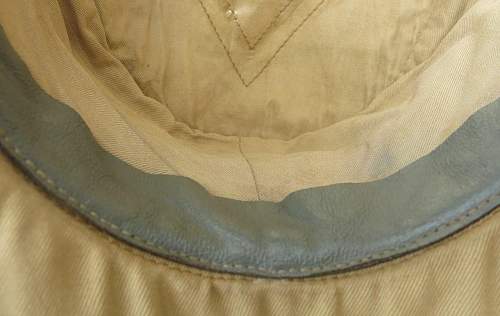 Luftwaffe tropical M41 officer's cloth billed field cap