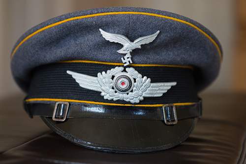 Luftwaffe EM/NCO Flight Visor Cap