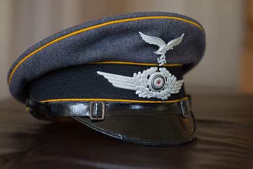 Luftwaffe EM/NCO Flight Visor Cap